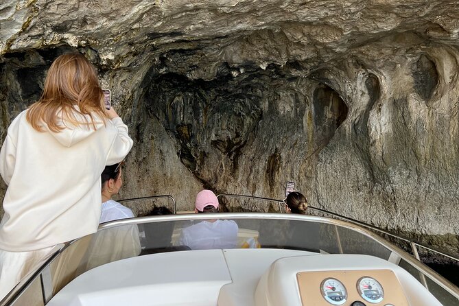 Capri Secret Corners Semi-Private Boat Tour with Local Captain - Punta Carena Lighthouse at sunset and the Punta Ventroso aperitif break