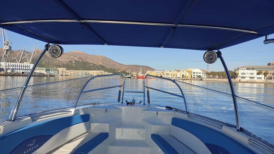 Cartagena: Guided boat tour of Cartagena and Algamecas Port - Military sights, shipyards, and batteries: the stories that make it click