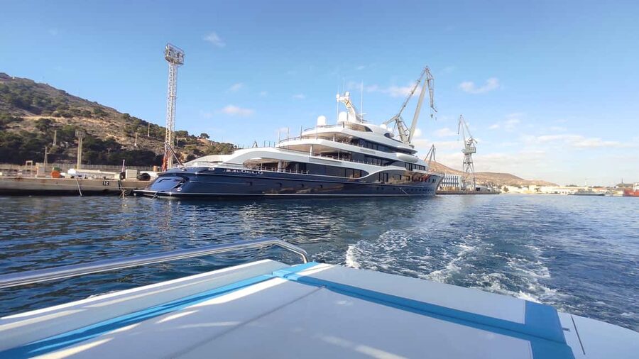Cartagena: Guided boat tour to Isla de las Palomas - Isla de la Torrosa and the Waterline Views