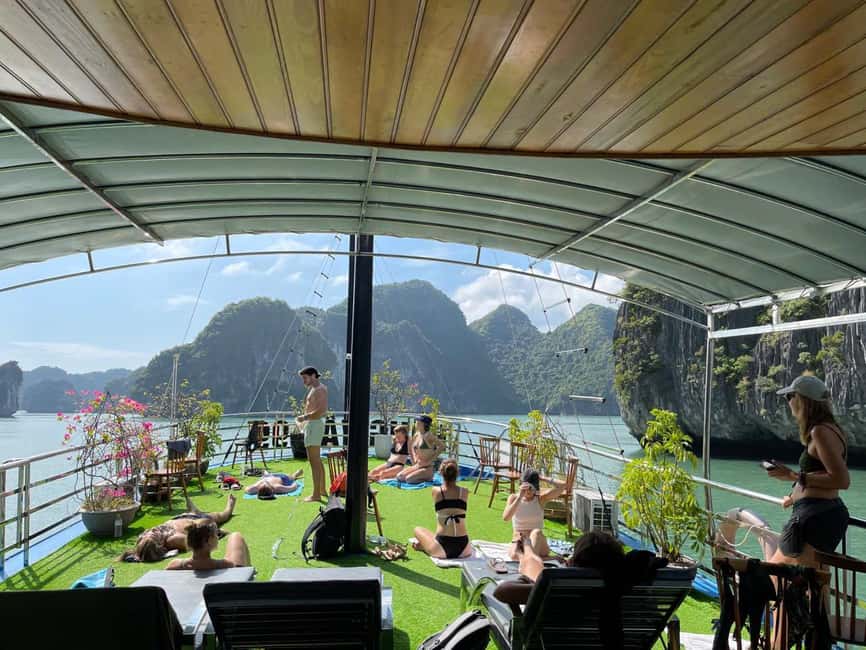 Cat Ba/Ha Noi: Lan Ha and Monkey Island Full Day Boat Trip - Lunch on board: a proper meal, not a snack