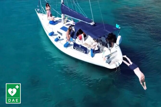 Catamaran tour stops bathing and snorkeling toast with prosecco - Why This Cagliari Sail Feels Worth It