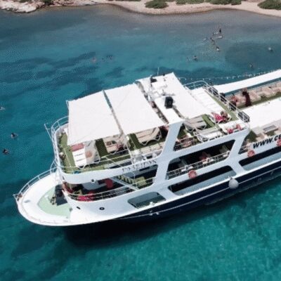 Cesme: Islands and Bays Boat Trip with BBQ Lunch - The Boat Layout That Actually Helps: Four Decks, Sun Loungers, and Facilities