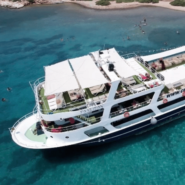 Cesme: Islands and Bays Boat Trip with BBQ Lunch - The Boat Layout That Actually Helps: Four Decks, Sun Loungers, and Facilities