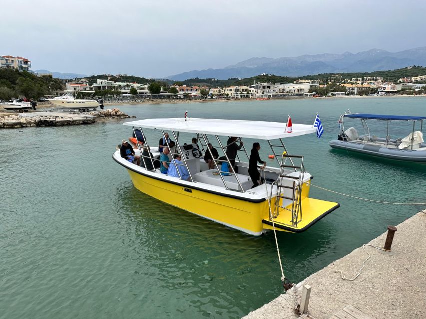 Chania: Boat Trip with Guided Snorkeling & Stand-Up Paddling - Key things to know before you go