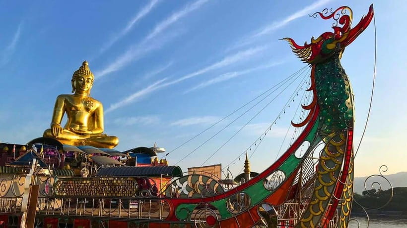 Chiang Mai: Chiang Rai Temples, Golden Triangle & Boat Tour - Wachirathan Waterfall and Kew Mae Pan Hiking (Seasonal)