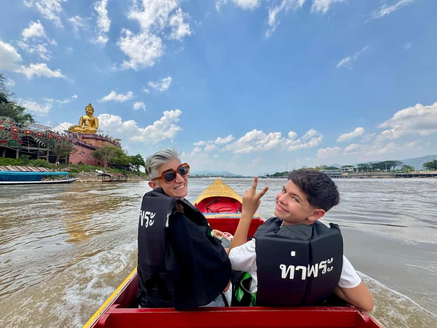 Chiang Rai: The Golden Triangle & MaeKhong Private Boat Trip - Mae Khong boat trip: the most memorable part is the in-between space