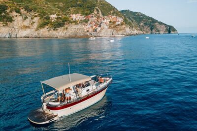 Cinque Terre Sunset Boat Tour : golden hour on the water - Marine protected area time: snorkeling and a calmer kind of Cinque Terre