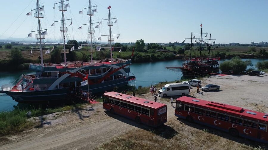 City of Side: Boat Tour on the Manavgat River w/ Bazaar Trip - Manavgat waterfall vs. Manavgat bazaar: you get a real choice