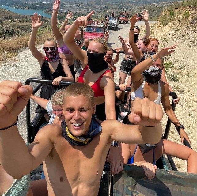 City of Side: Green Canyon Jeep Tour, Boat Trip & Waterfall - Green Lake at Oymapınar: off-road time, tea, lunch, and a swim-ready break