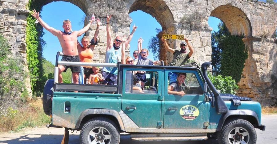 City of Side: Green Canyon Jeep Tour, Boat Trip & Waterfall - The river stop and the quick scenic pit stop before heading home