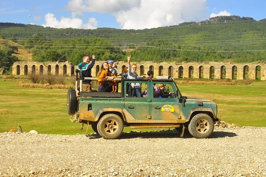 City of Side: Jeep Safari & Green Lake Boat Trip with Lunch - Green Canyon and Oymapınar Dam: the main view stop