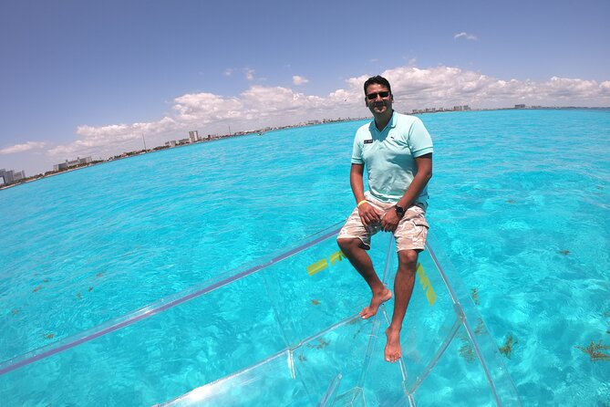 Clearboat: Glass-bottom boat ride to the Caribean Sea - Finding El Meco and the reef spots: why the route matters