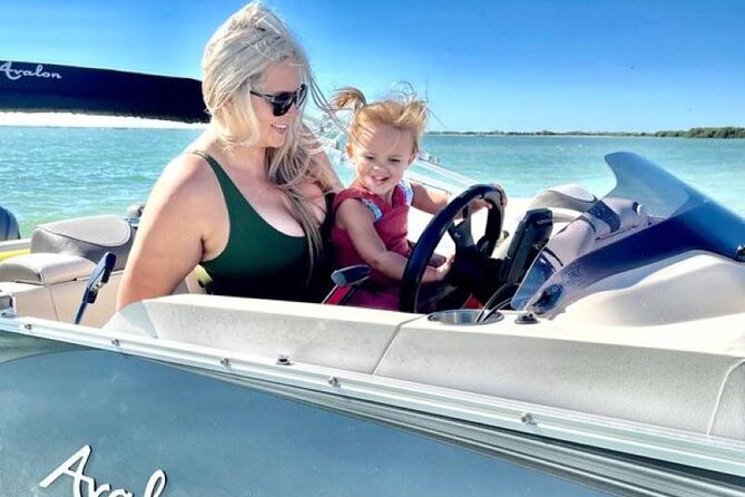 Clearwater Beach Private Pontoon Boat Tour for six - Caladesi Island State Park: Finish With White Sand and Clear-Water Time