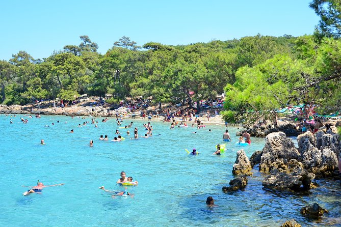 Cleopatra Island Boat Trip incl. Lunch and Drinks - Incekum and Deep Blue Bay: two solid swim-and-snorkel stops