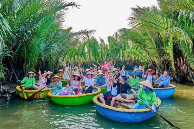 Coconut Basket Boat Ride by Hangcoconut - Bay Mau Coconut Forest and Cam Thanh: The Setting With Local Roots