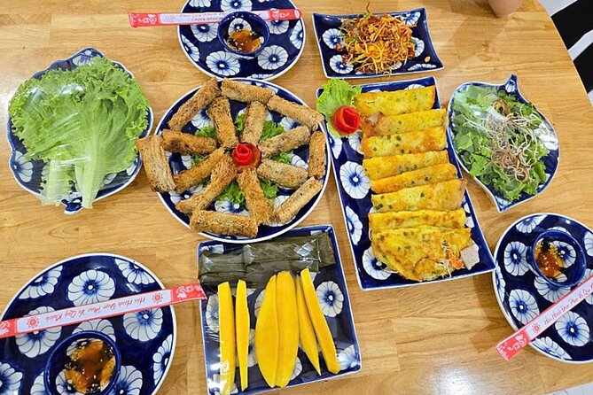 Cooking Class and Coconut Basket Boat Ride by Hangcoconut - What you’ll cook: spring rolls, bánh xèo, crab salad, and more