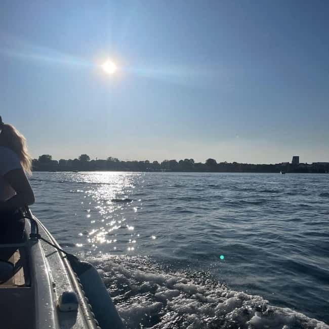 Copenhagen: Private Guided Boat Tour with City Highlights - Onboard Comfort: Bluetooth Music, Cooler Drinks, and Your Pace