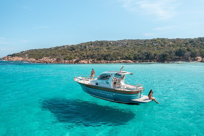 Costa Smeralda Boat Tour by Hybrid Boat with Swim Stops &Aperitif - Quick hits to know before you go