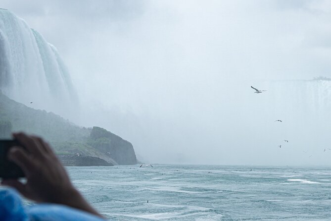 Daredevil Walking Tour with Maid of the Mist Boat Ride - Stop 1: Maid of the Mist at the base of Horseshoe Falls