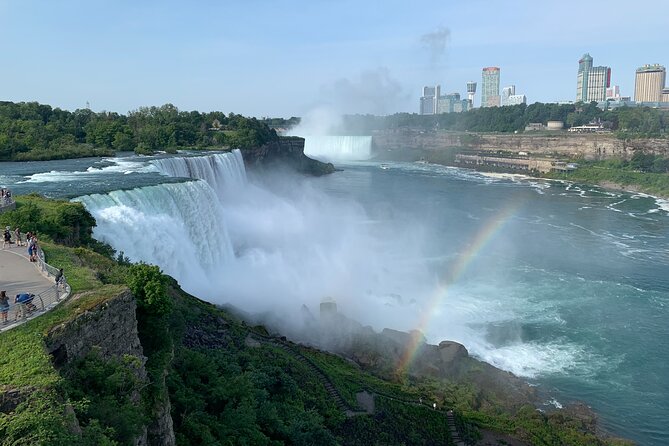Daredevil Walking Tour with Maid of the Mist Boat Ride - Niagara Falls Observation Tower for quick height and easy photos