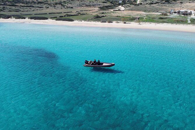 Discover Hidden Gems around Paros | Private Boat Tour - Camping Antiparos Sandbar: Where the Canal Feel Changes the Mood