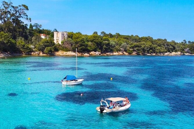 Discover the Lérins Islands and the Bay of Cannes by Private Boat - Stop 4: Ile Saint-Honorat and Ile aux Moines views