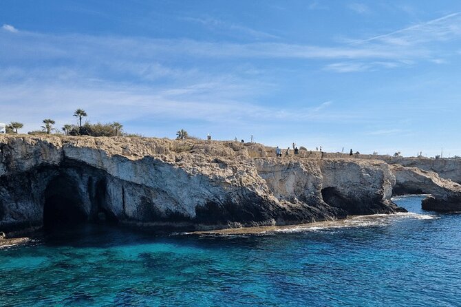 Discovery Sightseeing Boat Trip from Agia Napa - Konnos Bay: a short, sweet swim break