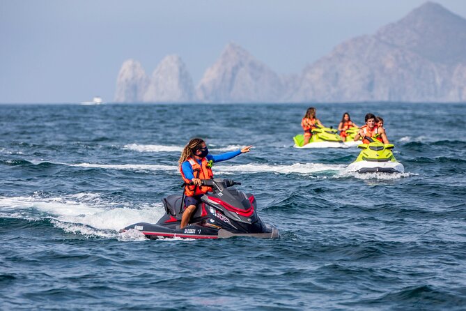 Double Jet Ski and Boat Ride in The Sea of Cortez Guided Tour - Landmarks, Hotels, and Real Sea Time: How the Route Feels