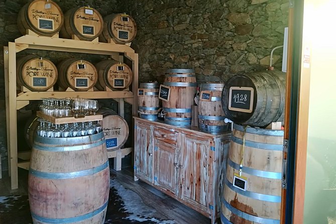 Douro Valley with Two Winery, Boat Trip and Lunch From Porto - Quinta do Seixo (Sandeman): winery visit, tasting, and estate views