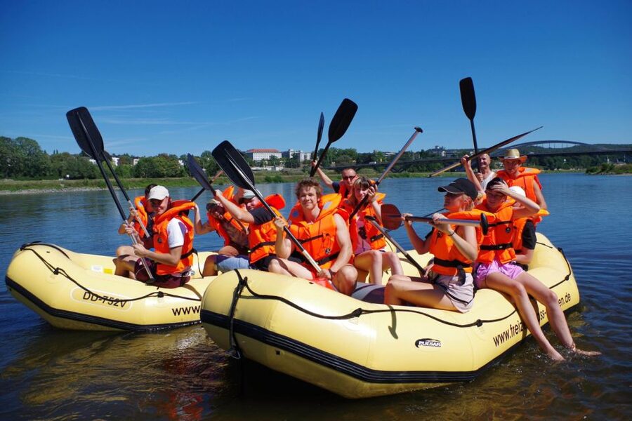 Dresden: Private Inflatable Boat Tour with Beer Garden Stop - Who should book this inflatable boat with a beer garden stop