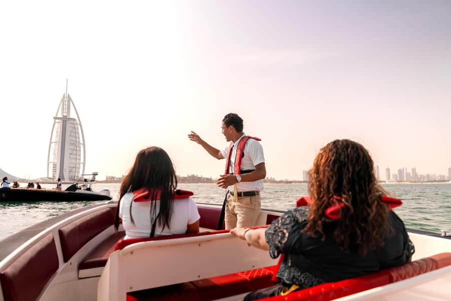 Dubai: 100-Min Speed Boat Tour, Atlantis & Burj Al Arab View - Key highlights you’ll care about
