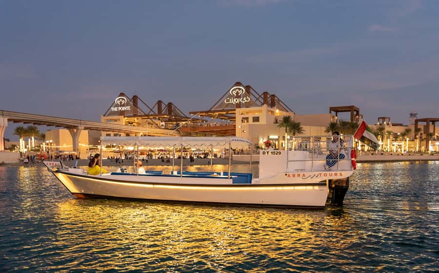 Dubai: Abra Boat Tour in Atlantis, Palm, Ain Dubai & Marina - On-board amenities that genuinely change the comfort level