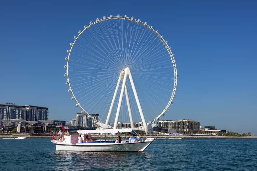 Dubai: Abra Boat Tour in Dubai Marina, Ain Dubai, JBR - Dubai Harbour: First Views That Set the Tone
