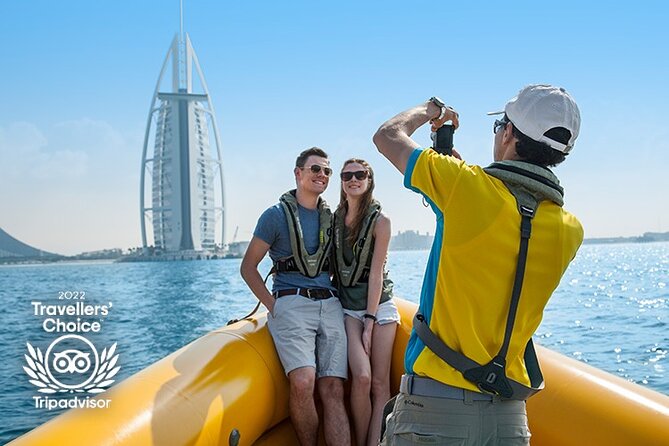 Dubai Marina Guided Sightseeing High-Speed Boat Tour - Dubai Marina: skyline views, yachts, and the JBR waterfront angle