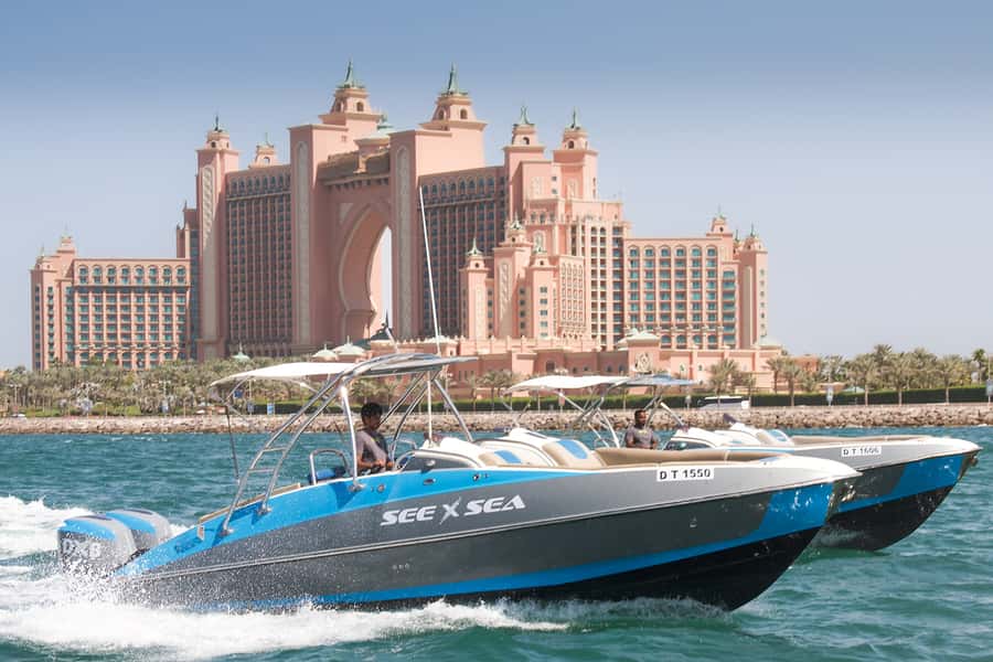 Dubai: Marina Private Boat Tour & Palm Jumeirah Sightseeing - When to Go: Sunset and Night Lights From the Water