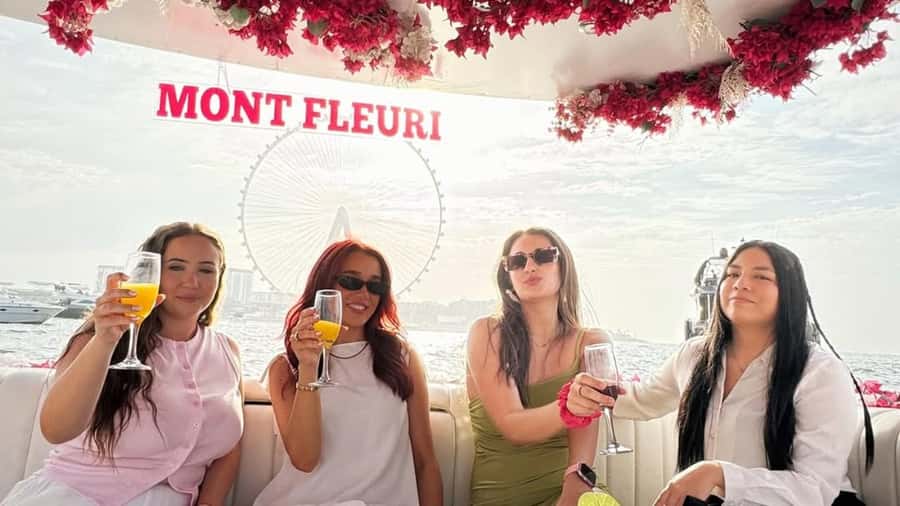 Dubai Marina: Private Boat Tour with Flower - The Route and Sights: From JBR and Bluewaters to the Marina Canal