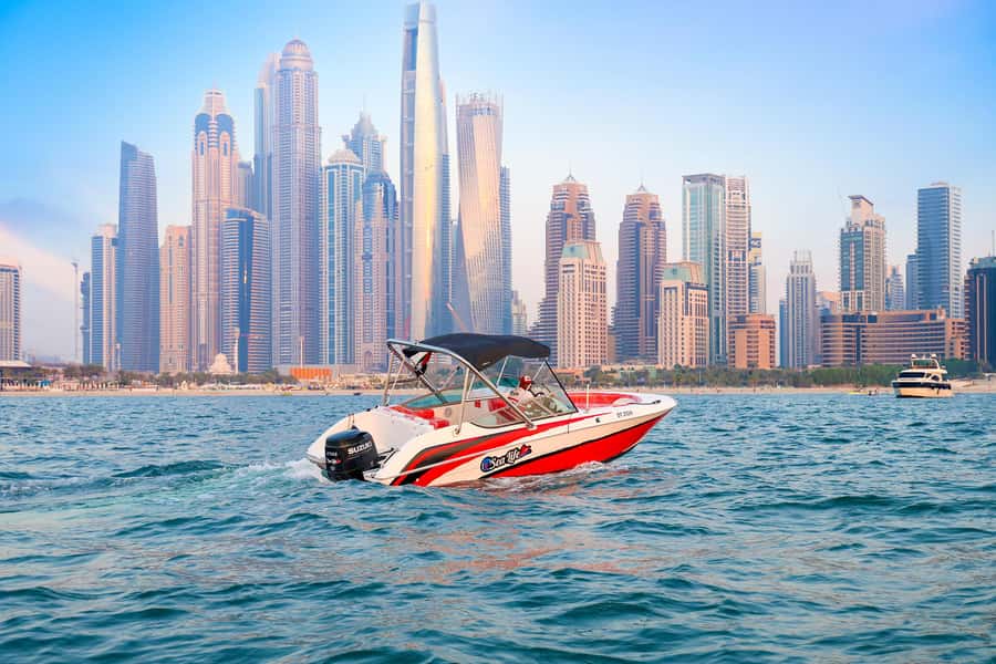 Dubai: Private Boat Tour - JBR/Burj Al Arab/Atlantis options - The captains: safety, speed, and the photo help you’ll notice