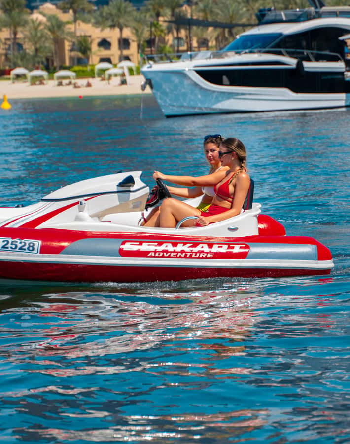 Dubai: Private Self-Drive SeaKart Jet Ski Boat Tour - Atlantis and the Palm from the water: picture stops that actually matter