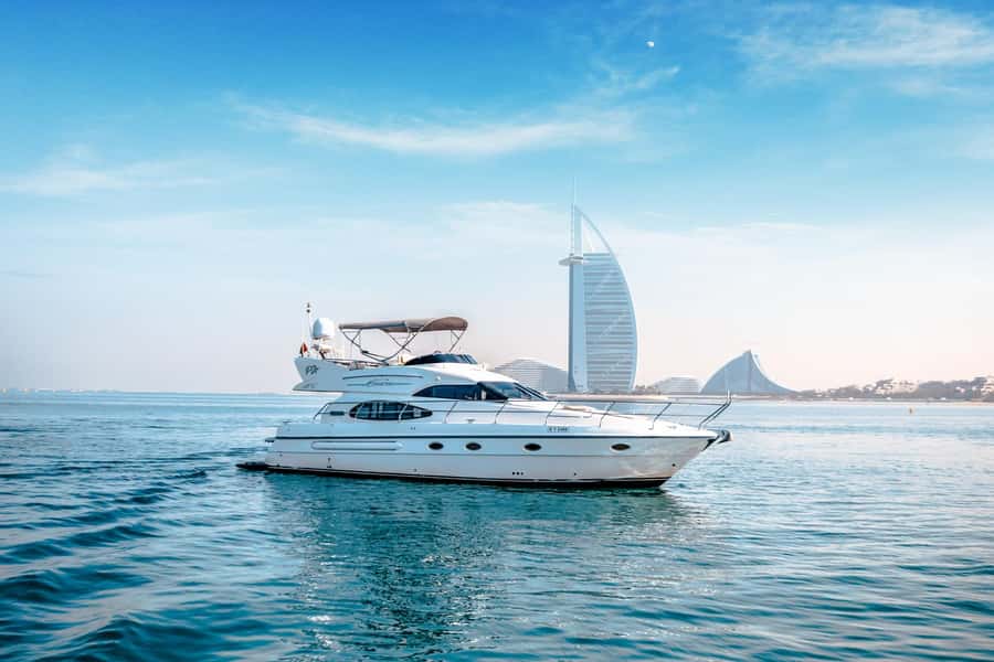 Dubai Yacht Tour - Boat Trip upto 12 guests Private event - Price and Value: What $157 Per Group Really Buys