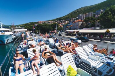 Dubrovnik: 3 Islands Fun Day Trip by Boat (Host: EN,FR,ES) - Leaving Port of Gruž: the views do the selling