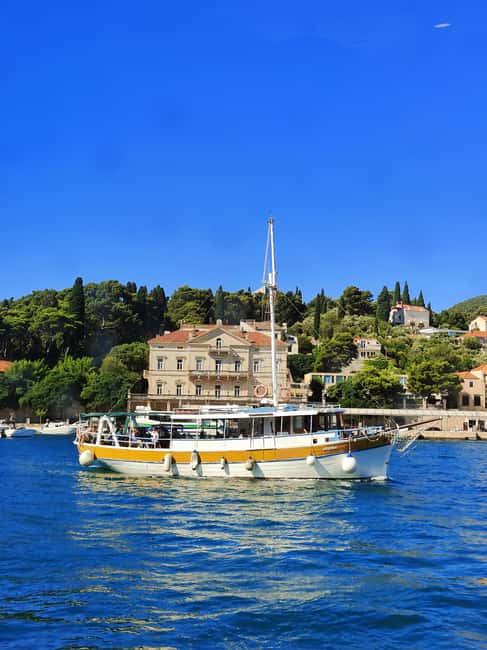 Dubrovnik: Blue Cave & Elaphiti Islands Full-Day Boat Tour - From Lapadska Obala Pier to Your First Swim Stop
