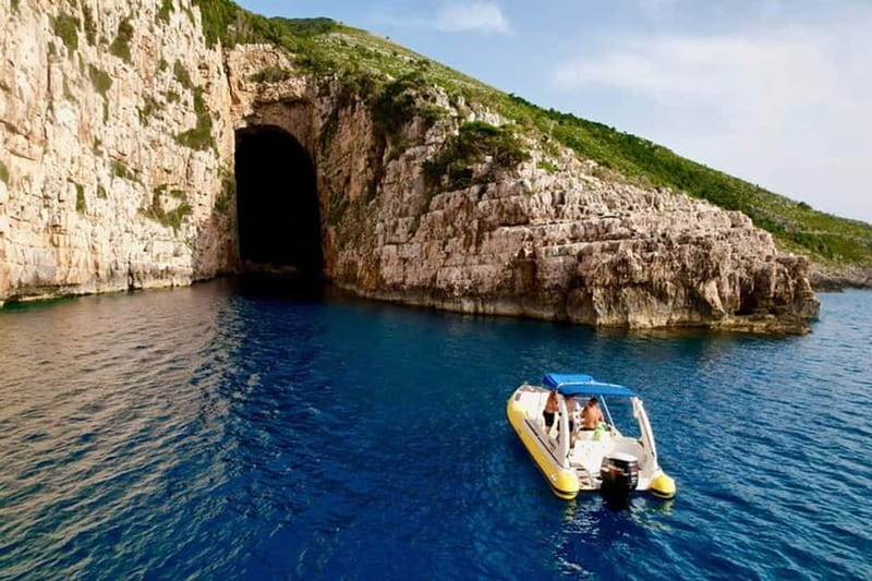 Durres & Tirana: Speed Boat Trip to Sazan, Karaburun & Cave - Haxhi Ali Cave by sea: glowing waters, rock formations, and timing