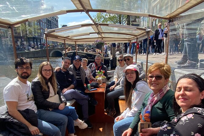 Dutch Cheese & Drinks Guided Amsterdam Boat Tour, All Inclusive - VOC Ship Replica and the Maritime Museum Setting