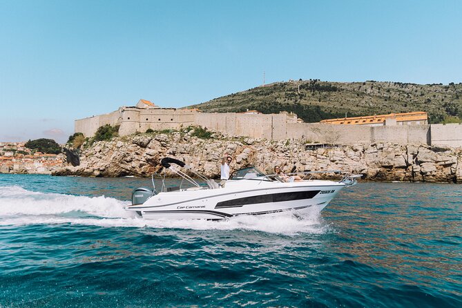 Elaphite Islands Luxury Private Boat Tour with Cap Camarat 7.5 - Kolocep Island: Green Cave, Blue Cave, and the Three Caves