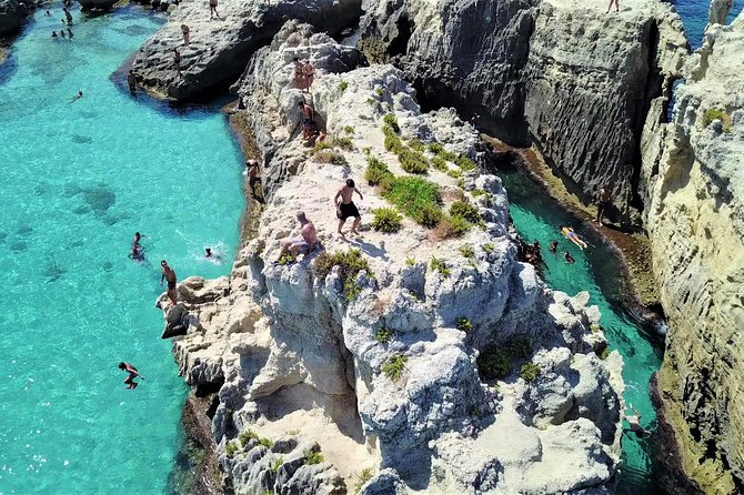 Exclusive boat tour for up to 8 people, beautiful Tropea - Where you start: Porto Turistico di Tropea (Pontile 1) and Capo Vaticano