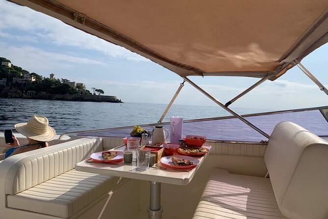 Exclusive Private Boat Tour on a Luxury Day Cruiser - Nice/Monaco - Food and Drinks: Brunch Bites, Wine, Limoncello, and Cocktails On Board