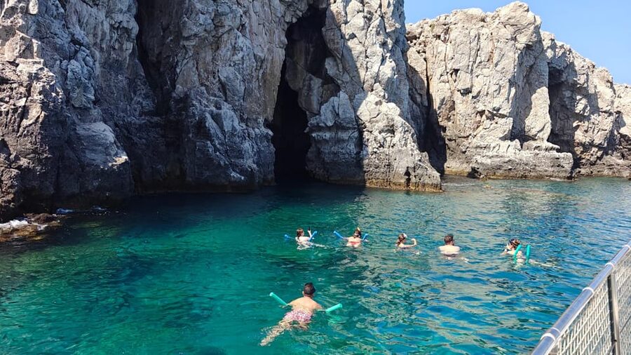 Faliraki: Boat Trip to Afantou Caves, Antony Quinn, Ladiko - Ladiko Bay: The Calm, Pretty Swim Stop
