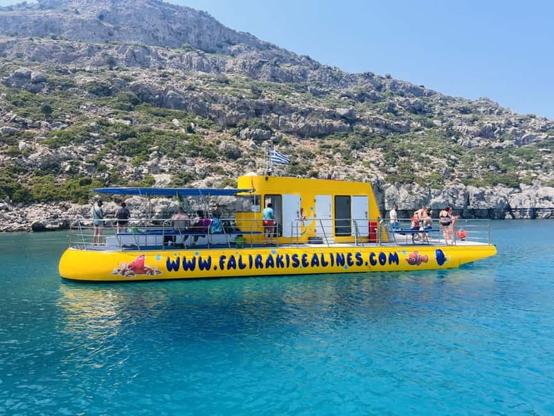 Faliraki: Boat Trip to Anthony Quinn & The Caves with Drinks - Key things that make this Faliraki semi-sub trip work