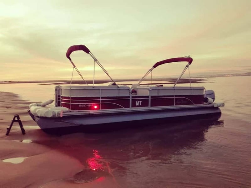 Faro: Sunset 1 hour Ria Formosa Boat Tour - Entering The Ria Formosa by Catamaran
