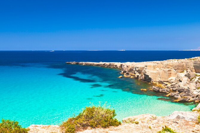 Favignana inflatable boat tour, wine tasting, snorkeling and relaxation - From Marsala to Favignana: the 8-hour rhythm